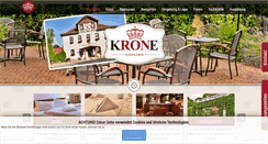 Desktop Screenshot of krone-thueringen.de